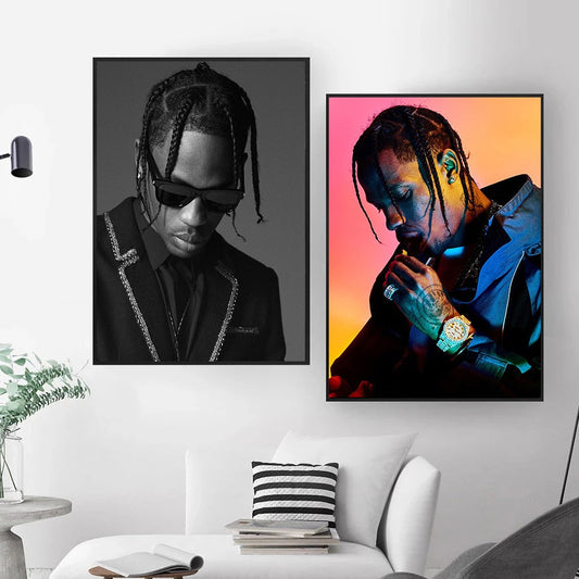 Travis Scott's Modern Canvas Prints