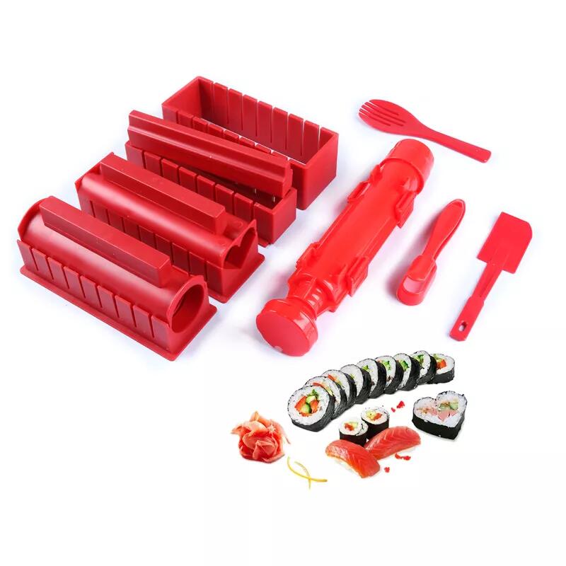 Sushi Master - 11 Piece Non Stick Professional Sushi Making Kits