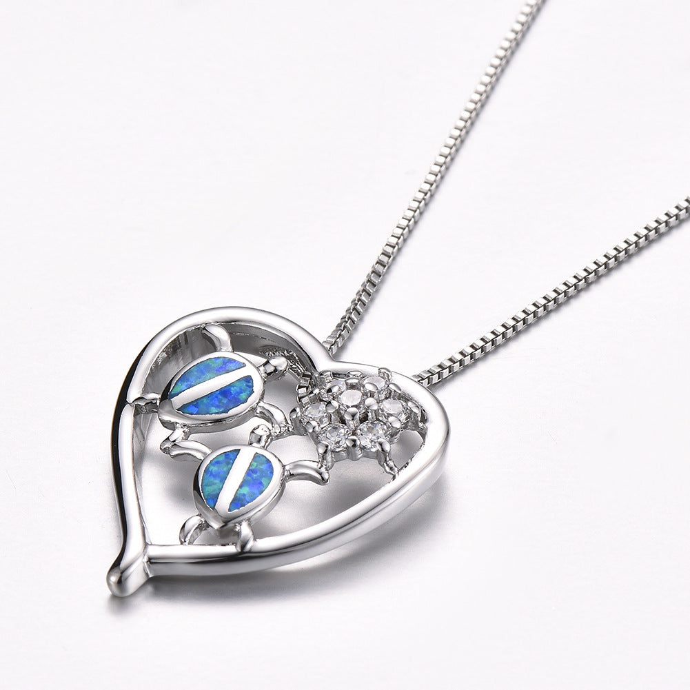 Timeless Elegance: The Radiant Tortoise Necklace Pendant