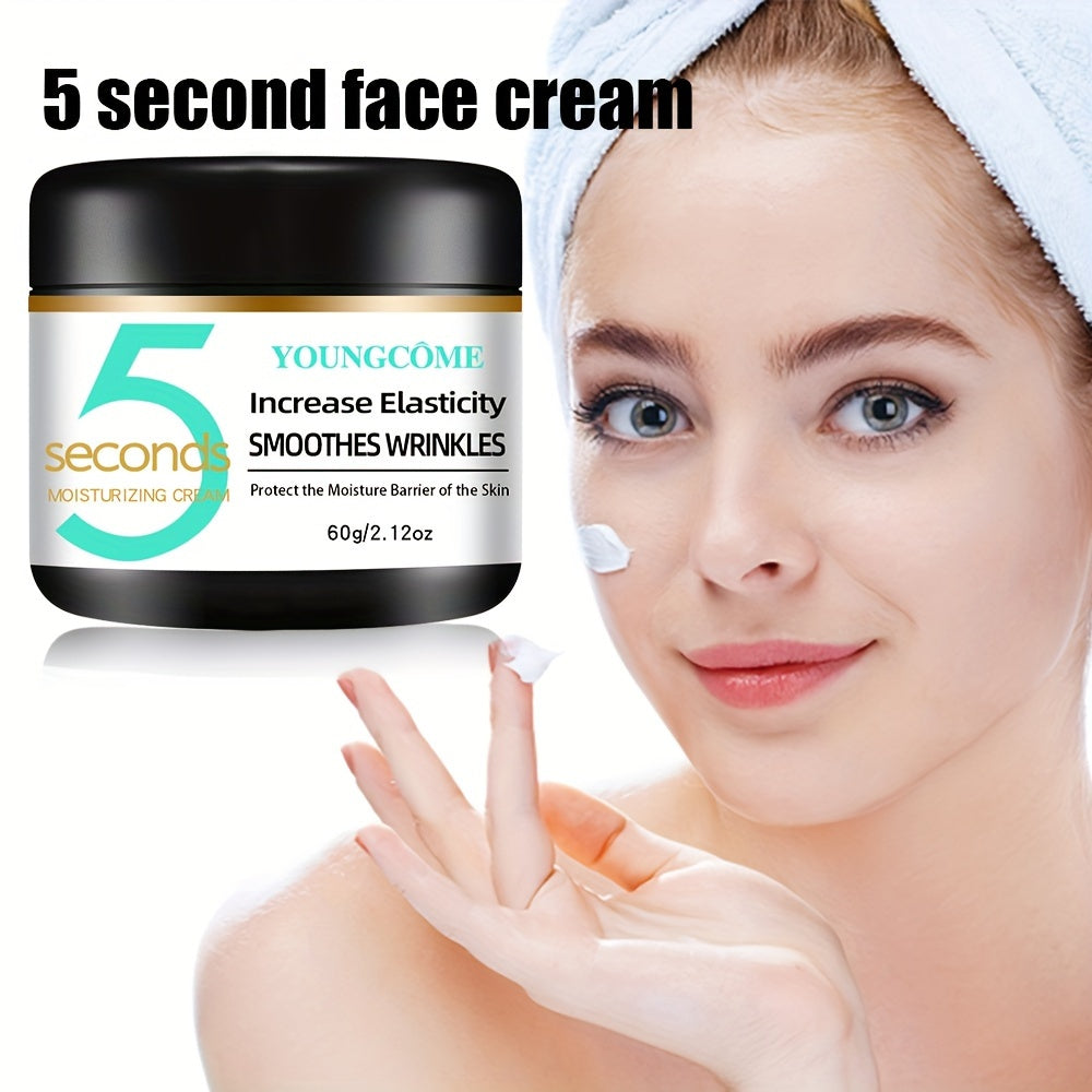 30/60g Instant Wrinkle Cream With Plant Squalane Moisturizing Face Cream, Moisturizes Dry Skin, Tightens Skin, Makes Skin Tender And Delicate, Suitable For All Skin Types, And Makes Your Skin Look Young