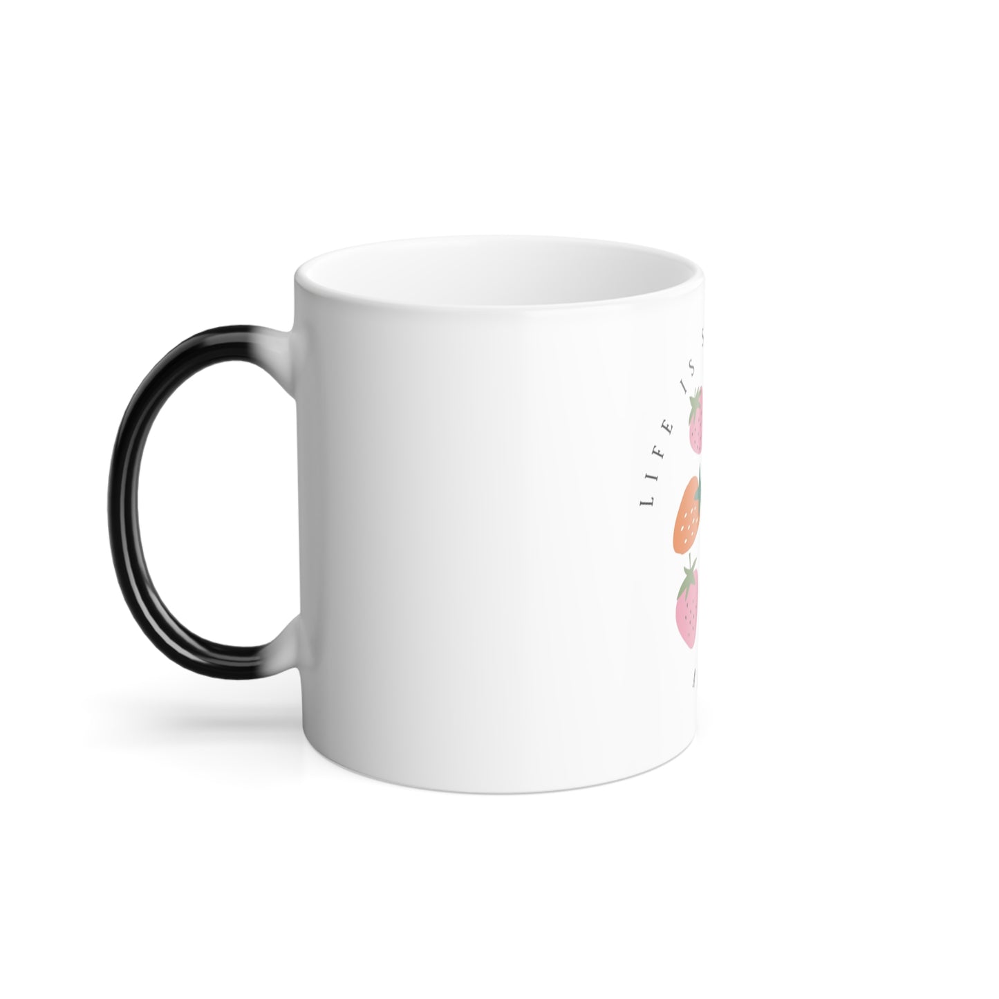 Color Morphing Mug, 11oz  Reveals A Positive Message When It Gets Warm