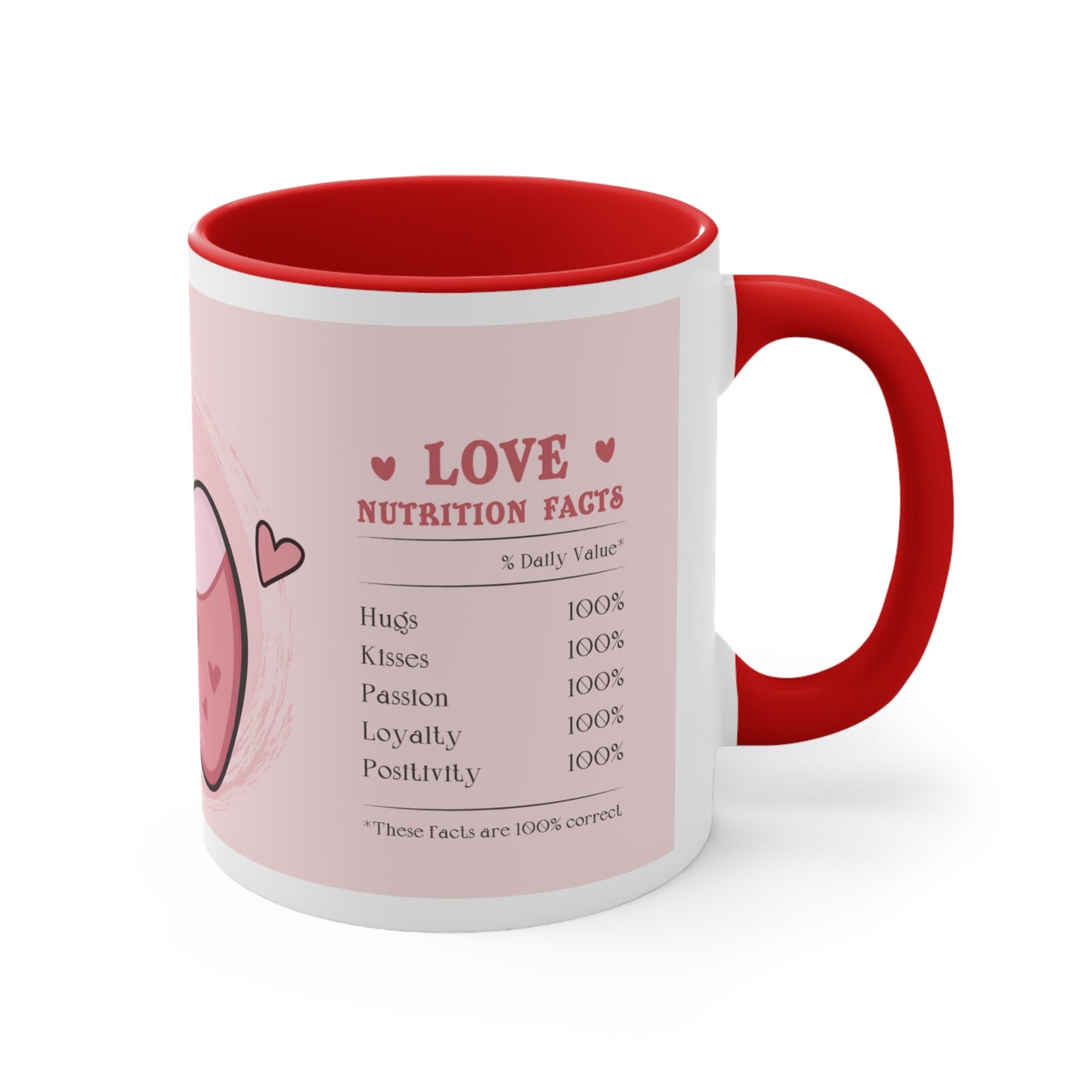 Valentines Day Love Potion Accent Coffee Mug, 11oz