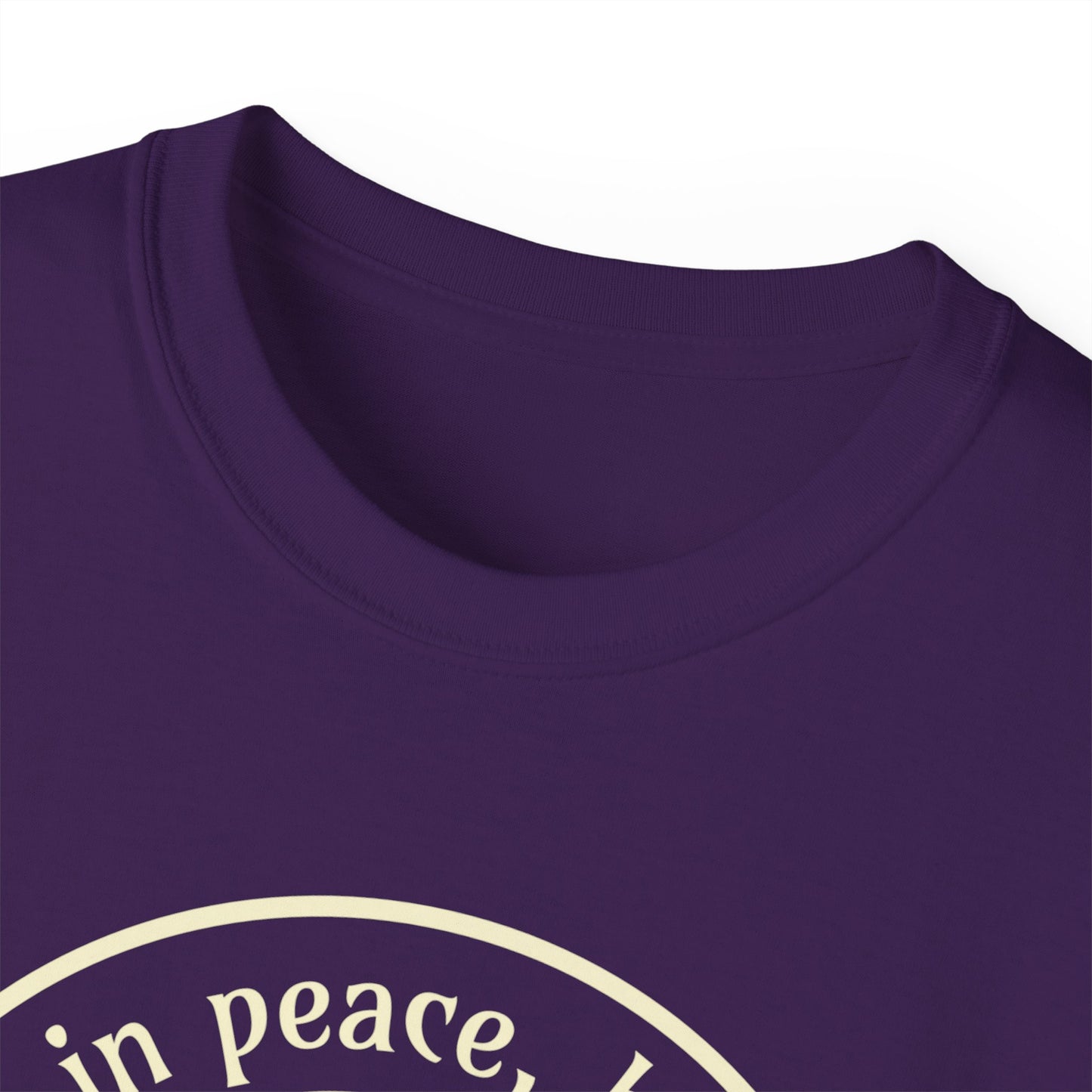 Breathe in Peace, Breathe out Love Unisex Ultra Cotton Tee Good Vibes T-Shirt