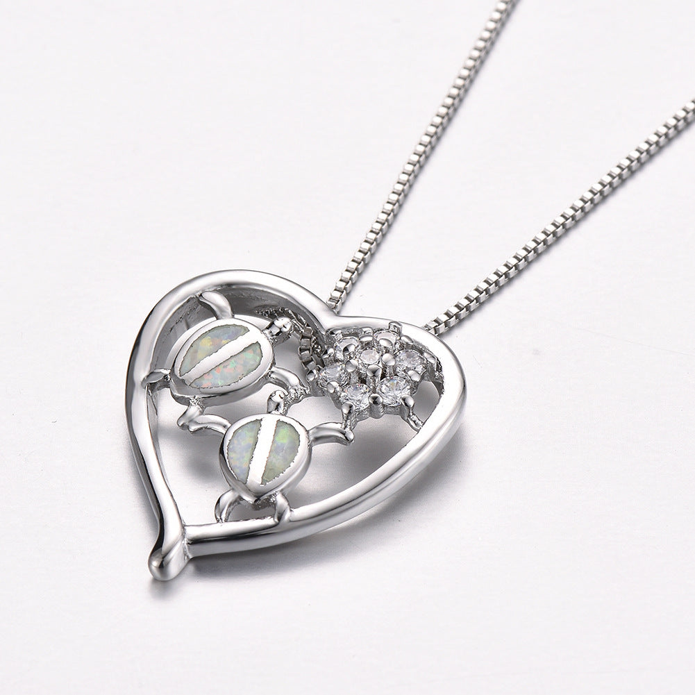 Timeless Elegance: The Radiant Tortoise Necklace Pendant