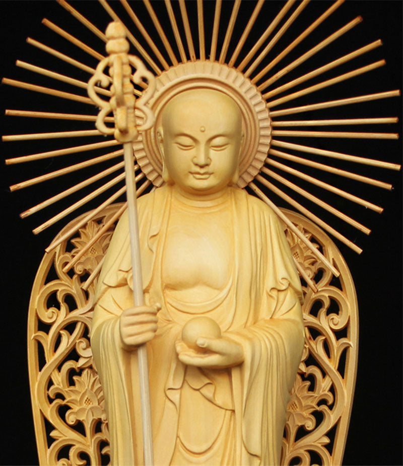 Wood Carving Buddha Figure Carving Masterpiece