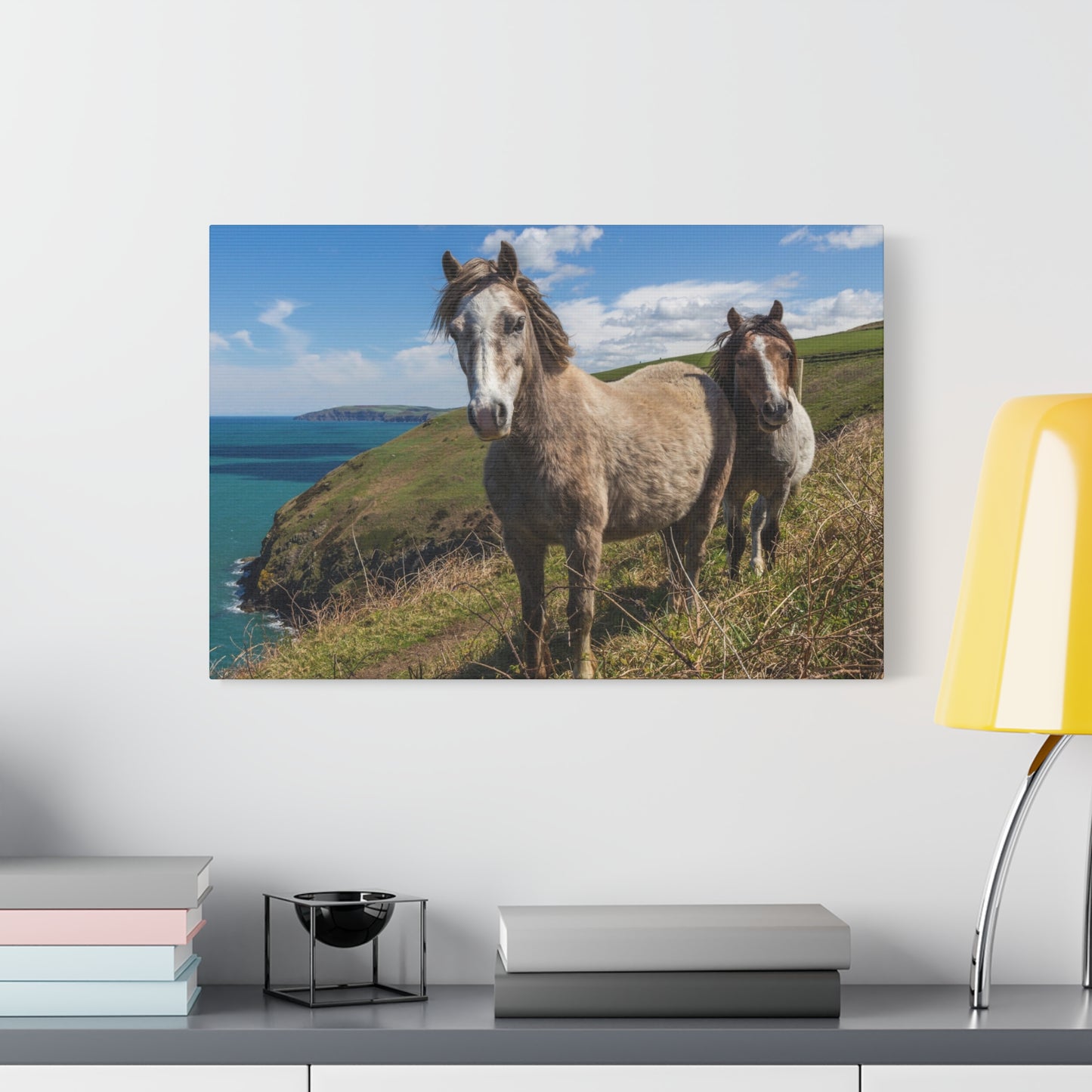 Classic Canvas Two Horses