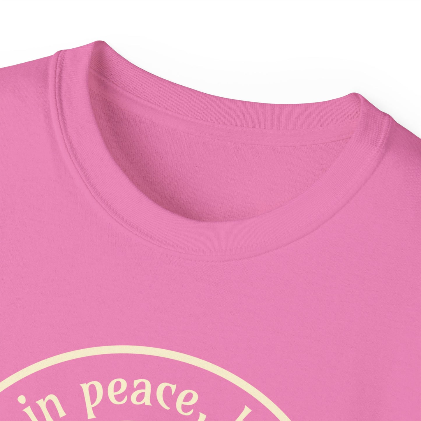 Breathe in Peace, Breathe out Love Unisex Ultra Cotton Tee Good Vibes T-Shirt