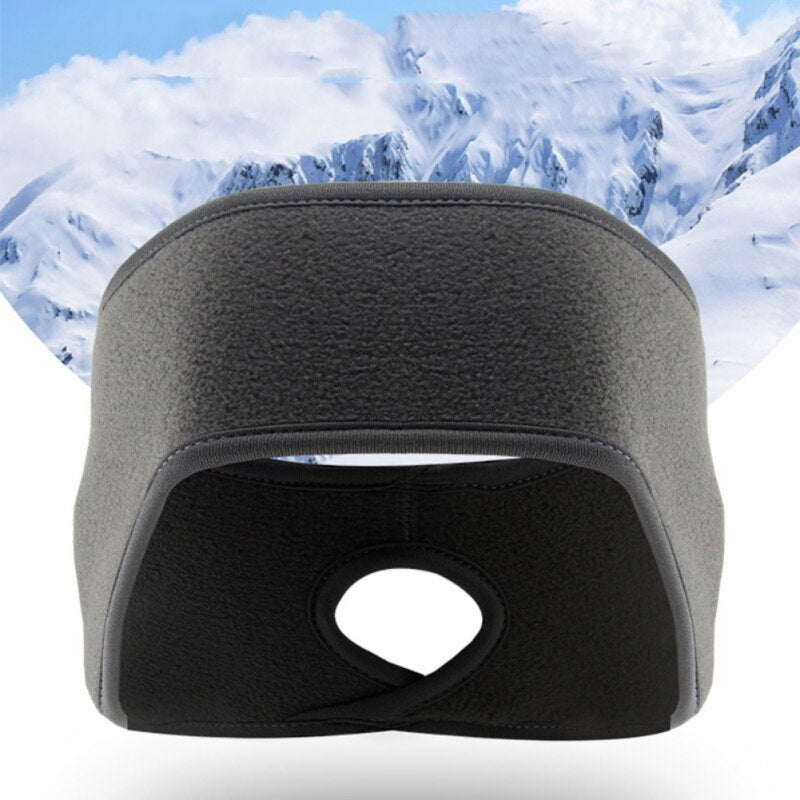 Winter Cycling Ear Warmer Headband Polar Fleece Ear Muff Sports Headband Motorcycling Riding Headscarf