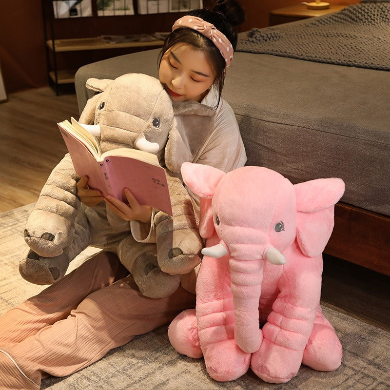 Dreamy Elephant Buddy: The Plush Pillow Pal for Sweet Slumbers