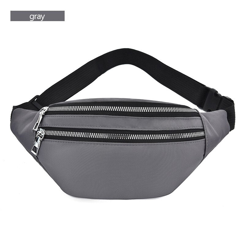 AIREEBAY New Waterproof Fanny Pack for Women - Fashionable Waist Bags, Bum Bag for Travel | Unisex Crossbody Chest Hip Bag