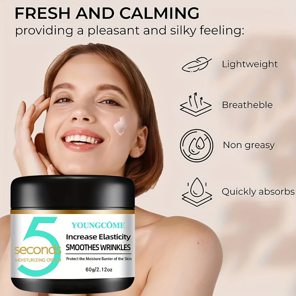 30/60g Instant Wrinkle Cream With Plant Squalane Moisturizing Face Cream, Moisturizes Dry Skin, Tightens Skin, Makes Skin Tender And Delicate, Suitable For All Skin Types, And Makes Your Skin Look Young