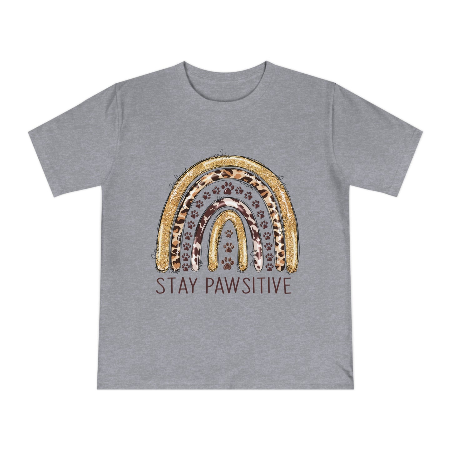 Unisex Classic Jersey T-shirt For Dog Lovers Stay Pawsitive