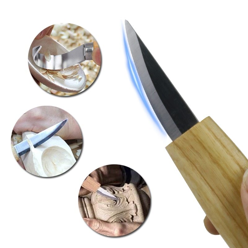 Stainless Steel Wood Carving Knife Art Wood Carving Tool