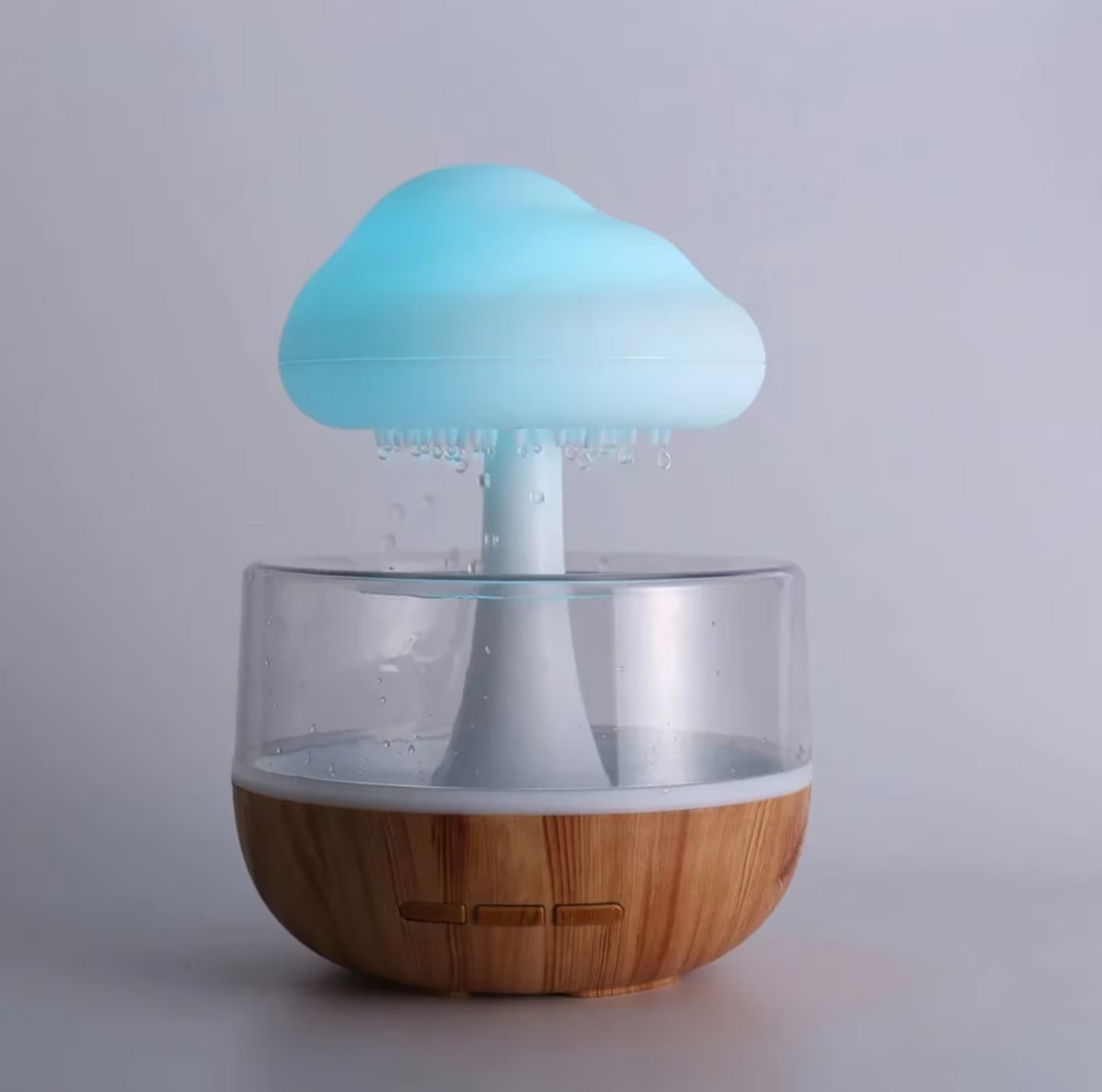 Wholesale Raining Cloud Aroma  Lamp Aromatherapy Essential Oil Diffuser Micro Humidifier Raining Cloud Night Light