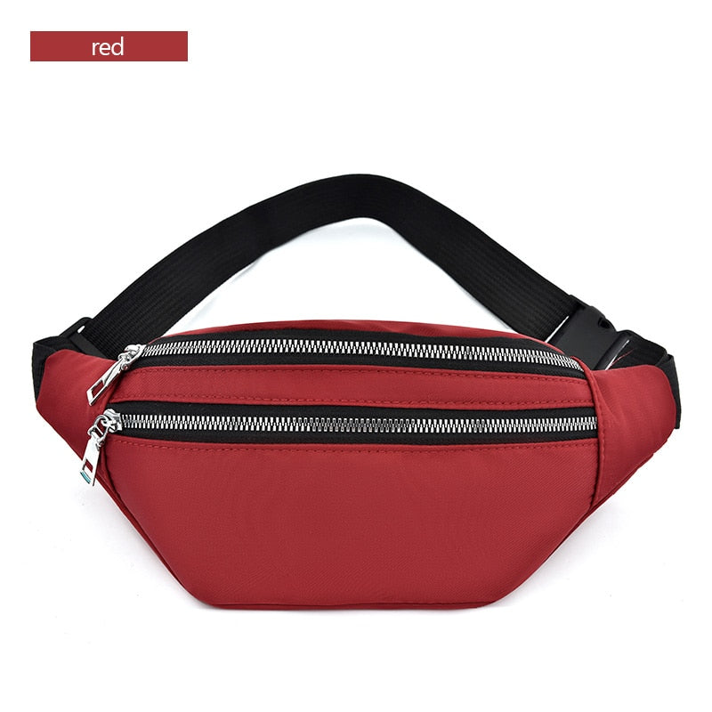 AIREEBAY New Waterproof Fanny Pack for Women - Fashionable Waist Bags, Bum Bag for Travel | Unisex Crossbody Chest Hip Bag