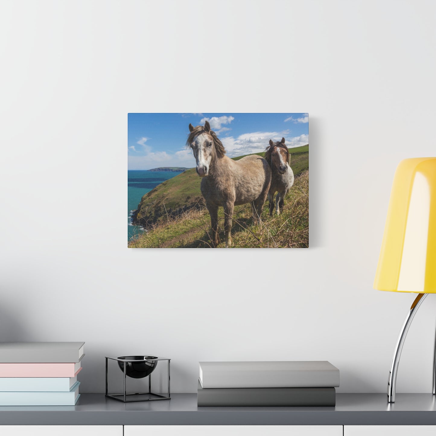 Classic Canvas Two Horses