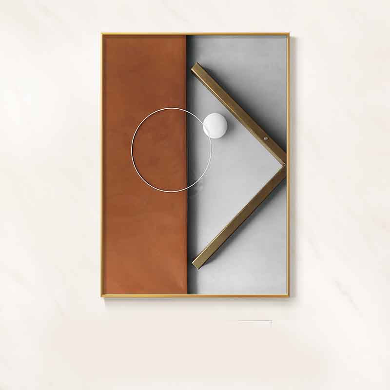 Wallart for Your Home Simple Geometric Poster Canvas Painting