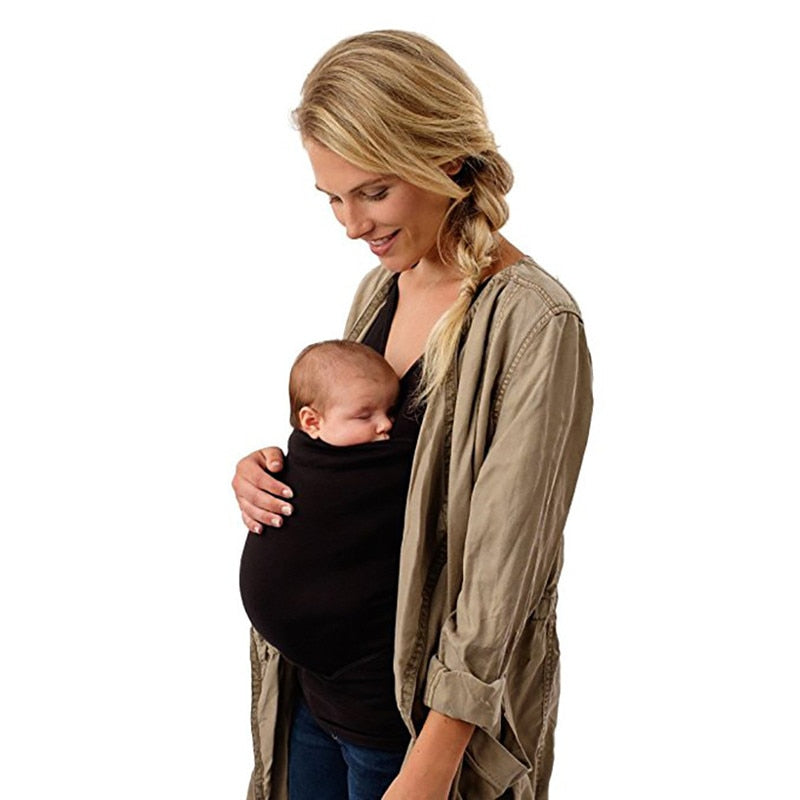 Maternity Baby Carrier Tees Kangaroo T-Shirt for Father Mother With Baby Long-sleeve Big Pocket Multifunction Tank Tops Clothes