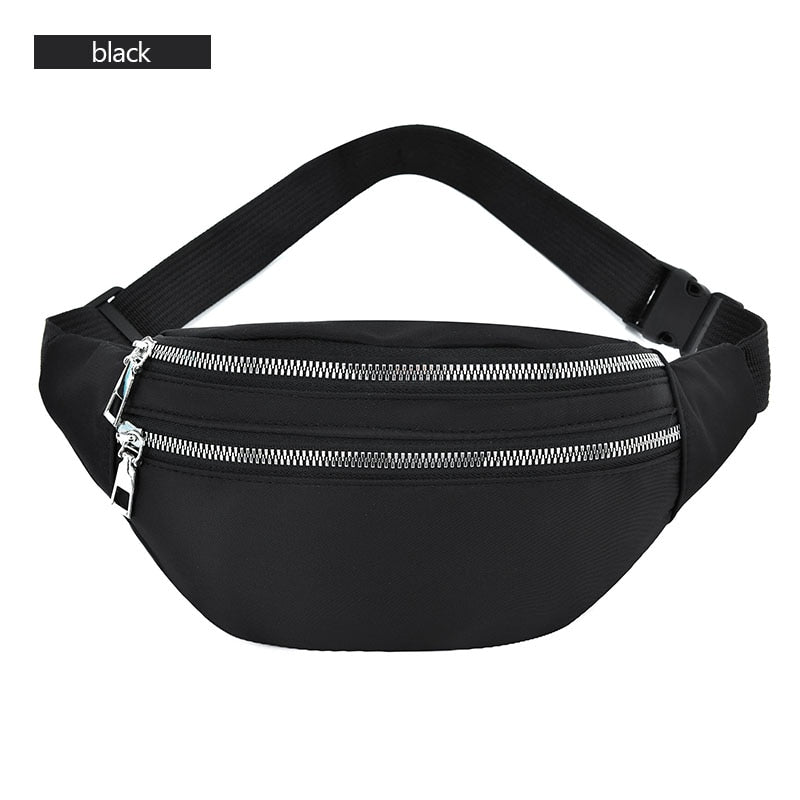 AIREEBAY New Waterproof Fanny Pack for Women - Fashionable Waist Bags, Bum Bag for Travel | Unisex Crossbody Chest Hip Bag