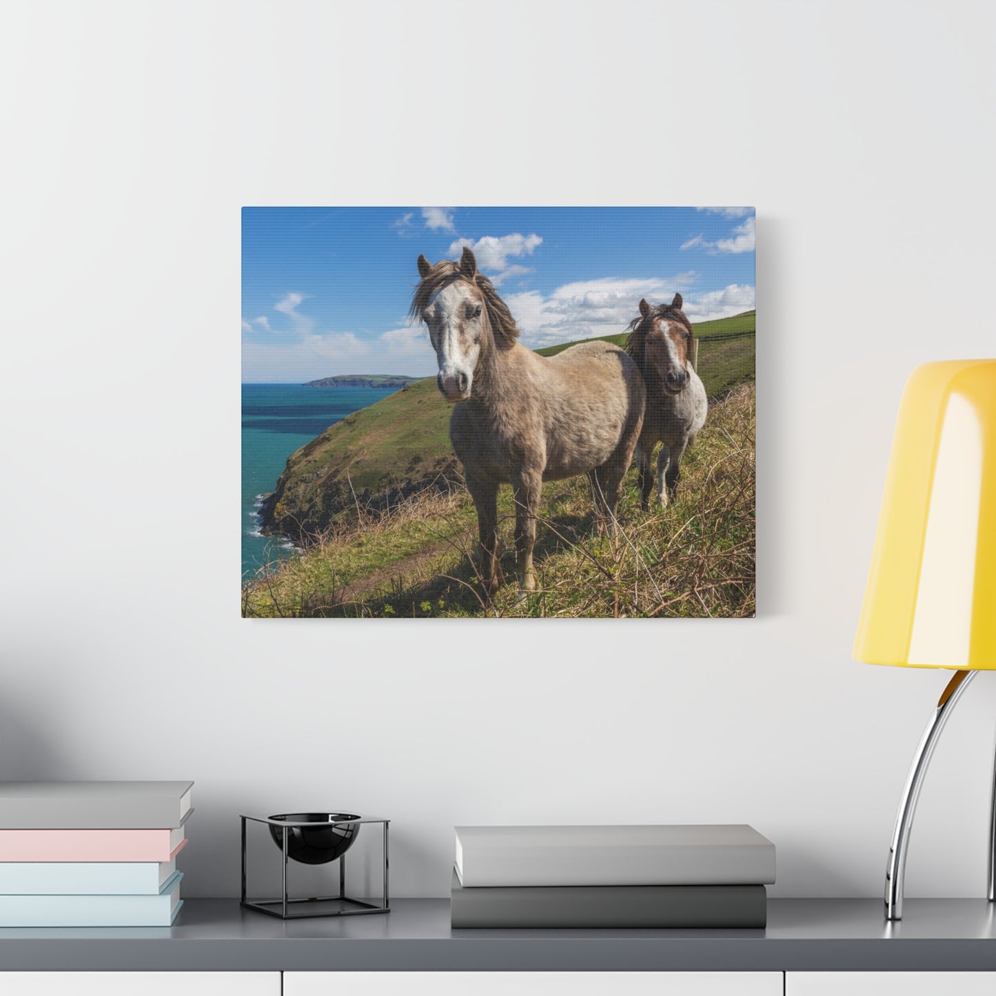 Classic Canvas Two Horses