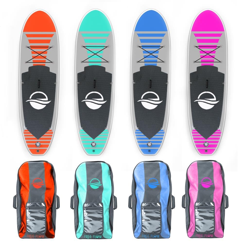 SereneLife Stand up Paddle Board Inflatable - Non-Slip SUP Paddle Board Paddle, Pump, Leash, and Accessories - Fun Water inflatable paddle board for Adults and Youth with Wide Stable Design