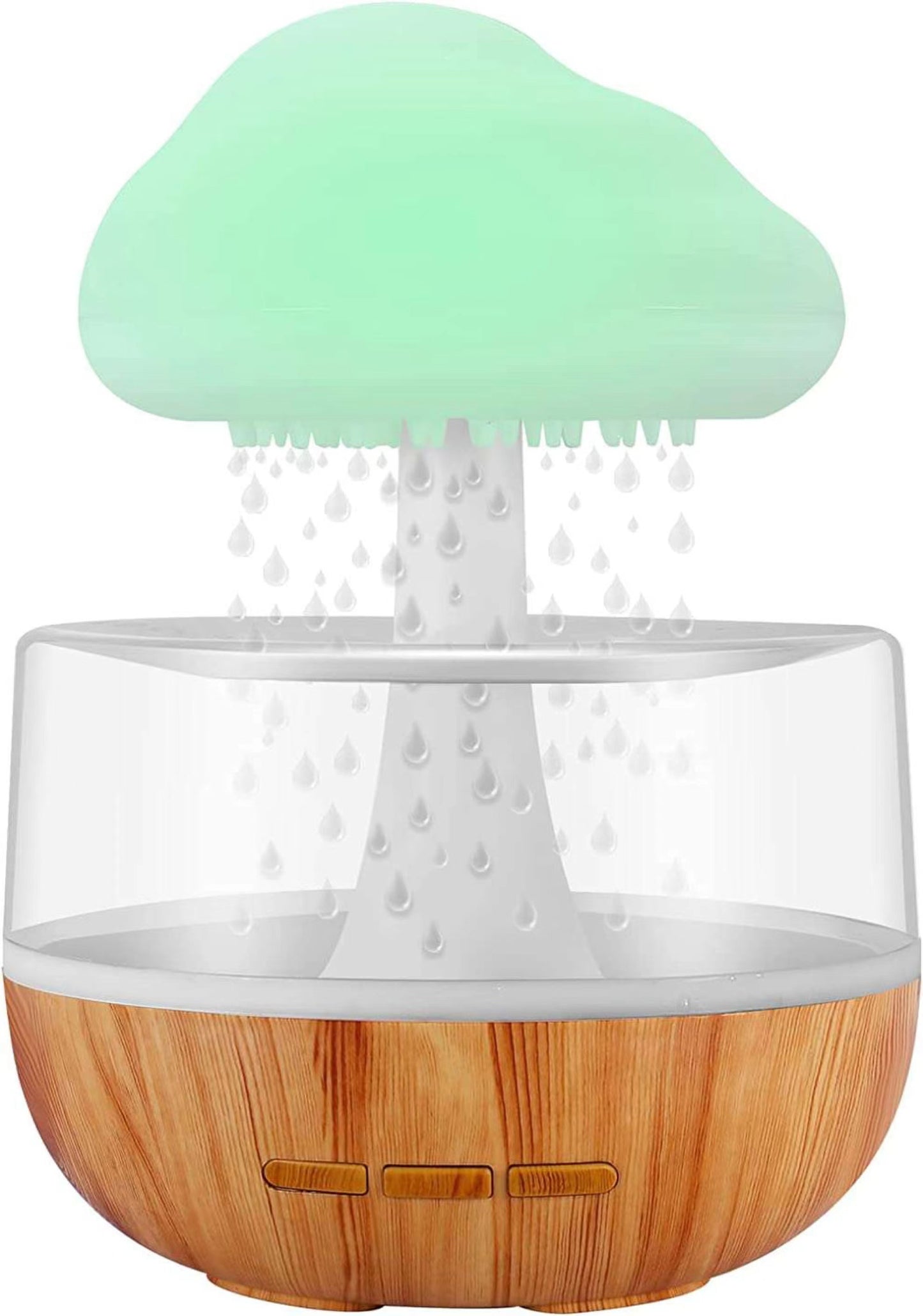 Wholesale Raining Cloud Aroma  Lamp Aromatherapy Essential Oil Diffuser Micro Humidifier Raining Cloud Night Light