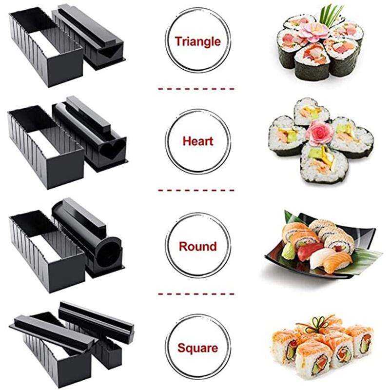 Sushi Master - 11 Piece Non Stick Professional Sushi Making Kits