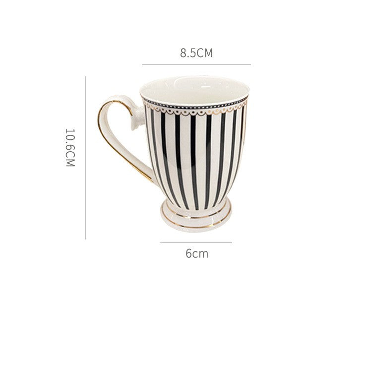 Regal Sips: Elegant Vintage Luxury Coffee & Tea Cup Collection