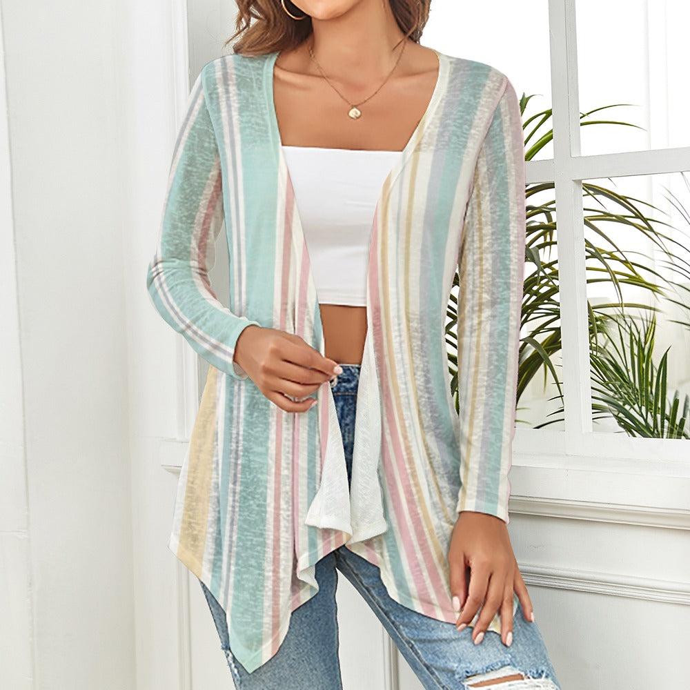 Spring Fashion 24 Light Ladie´s Cardigan in Pastel Colors