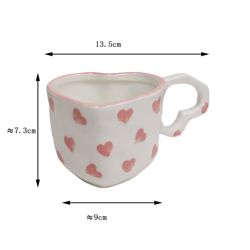 Love Cup Ceramic Water Cup Mug Coffee Cup