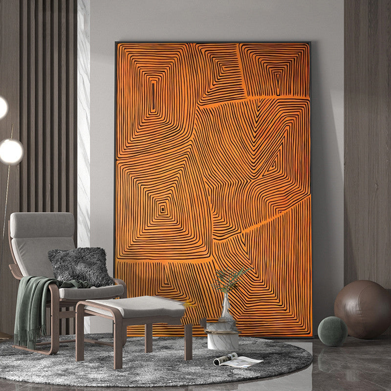 Modern Art Gallery Canvas Painting