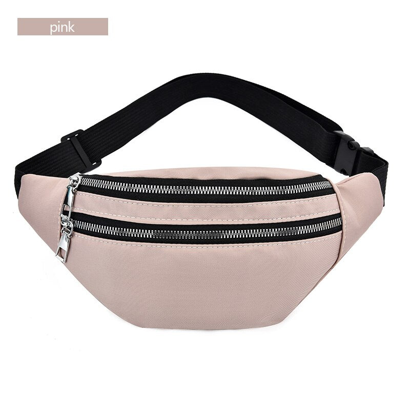 AIREEBAY New Waterproof Fanny Pack for Women - Fashionable Waist Bags, Bum Bag for Travel | Unisex Crossbody Chest Hip Bag