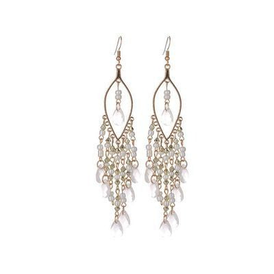 Bohemian fantastic fashion droplet tassels long earrings for women's accessories