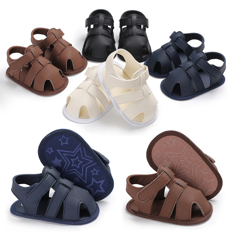 Tiny Treads: Summer Sandals for Baby Boys (0-1 Year