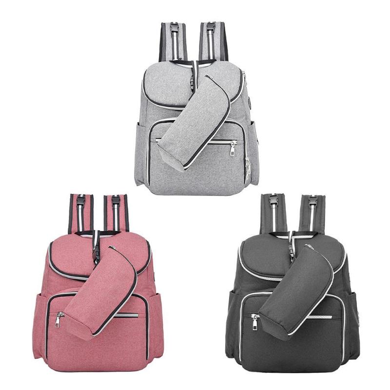 Fashion Maternity Diaper Bags Waterproof Mummy Nappy Bags Large Capacity Baby Care Nursing Bag Mother Multi-function Backpacks