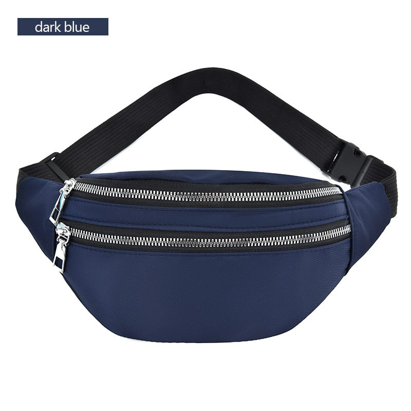 AIREEBAY New Waterproof Fanny Pack for Women - Fashionable Waist Bags, Bum Bag for Travel | Unisex Crossbody Chest Hip Bag