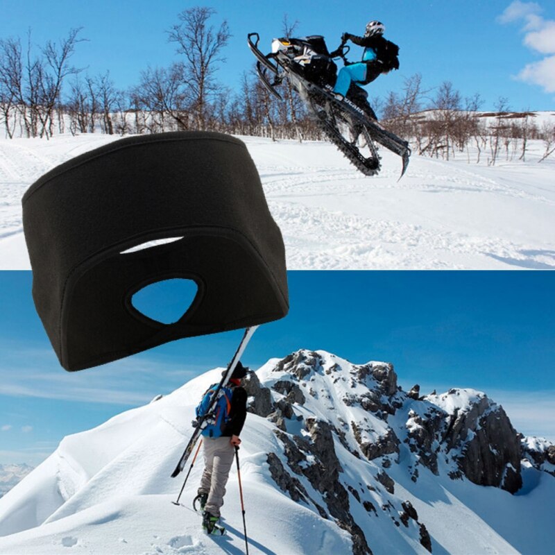 Winter Cycling Ear Warmer Headband Polar Fleece Ear Muff Sports Headband Motorcycling Riding Headscarf