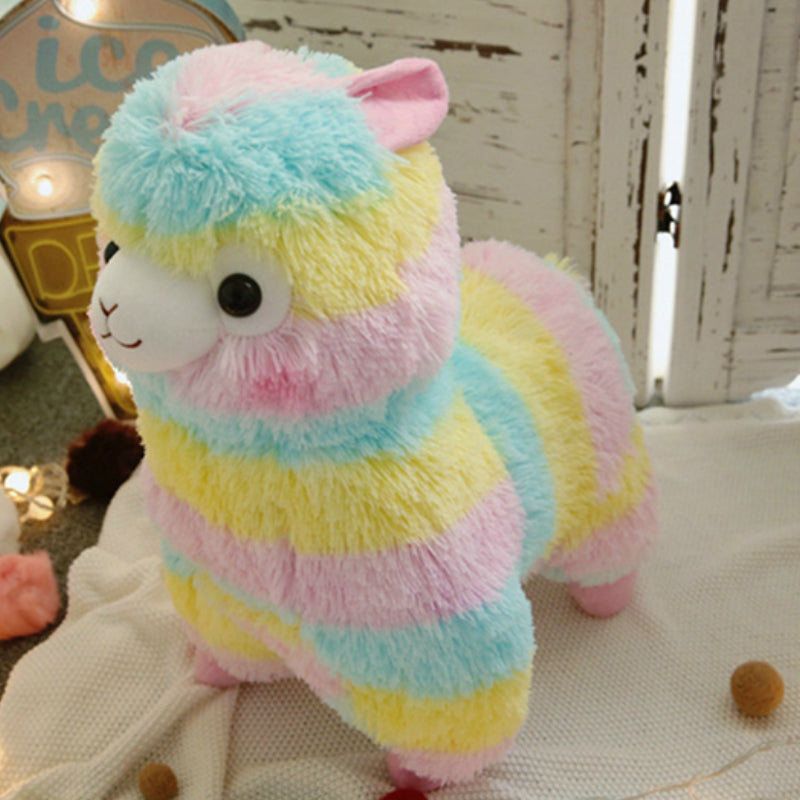 50CM RAINBOW Alpaca Plush Toy 3 Size Dolls for Children High Quality Soft Cotton Baby Brinquedos Animals