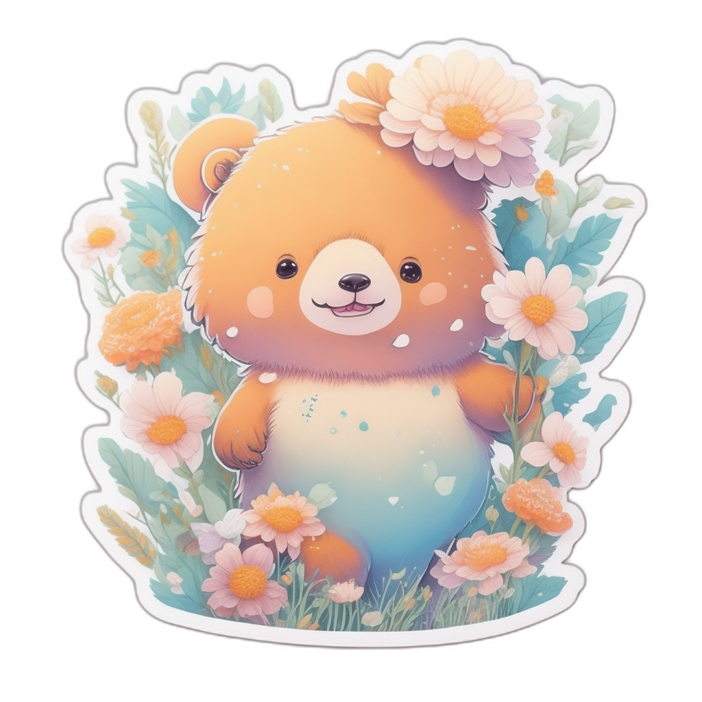 13 Cute Digital Animal Stickers