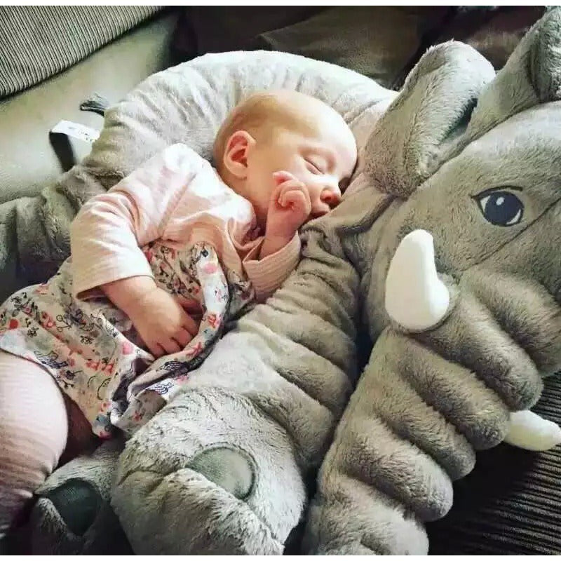 Dreamy Elephant Buddy: The Plush Pillow Pal for Sweet Slumbers