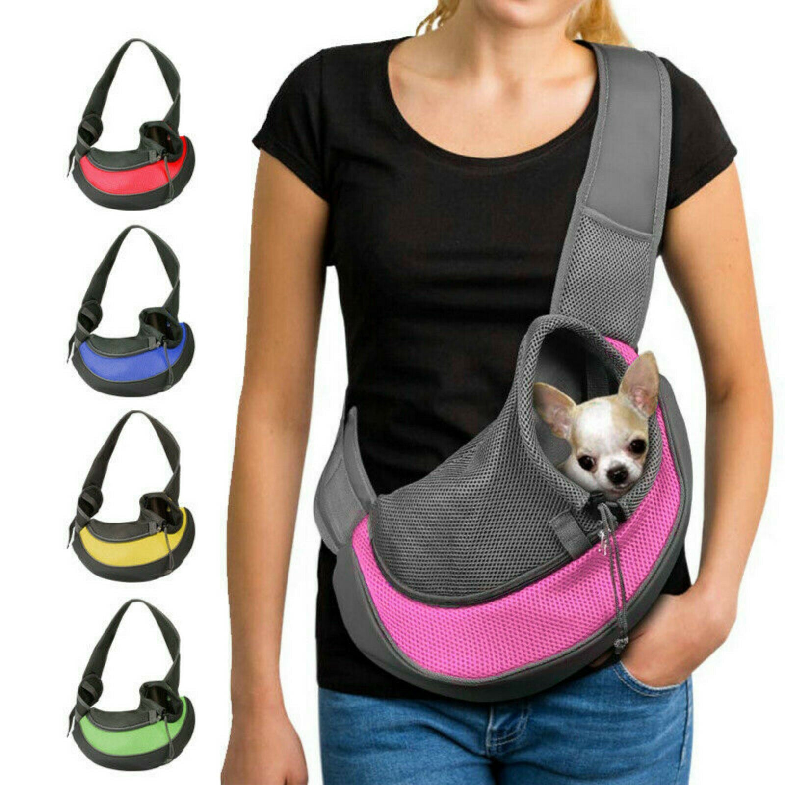 Pet carrier shoulder bag