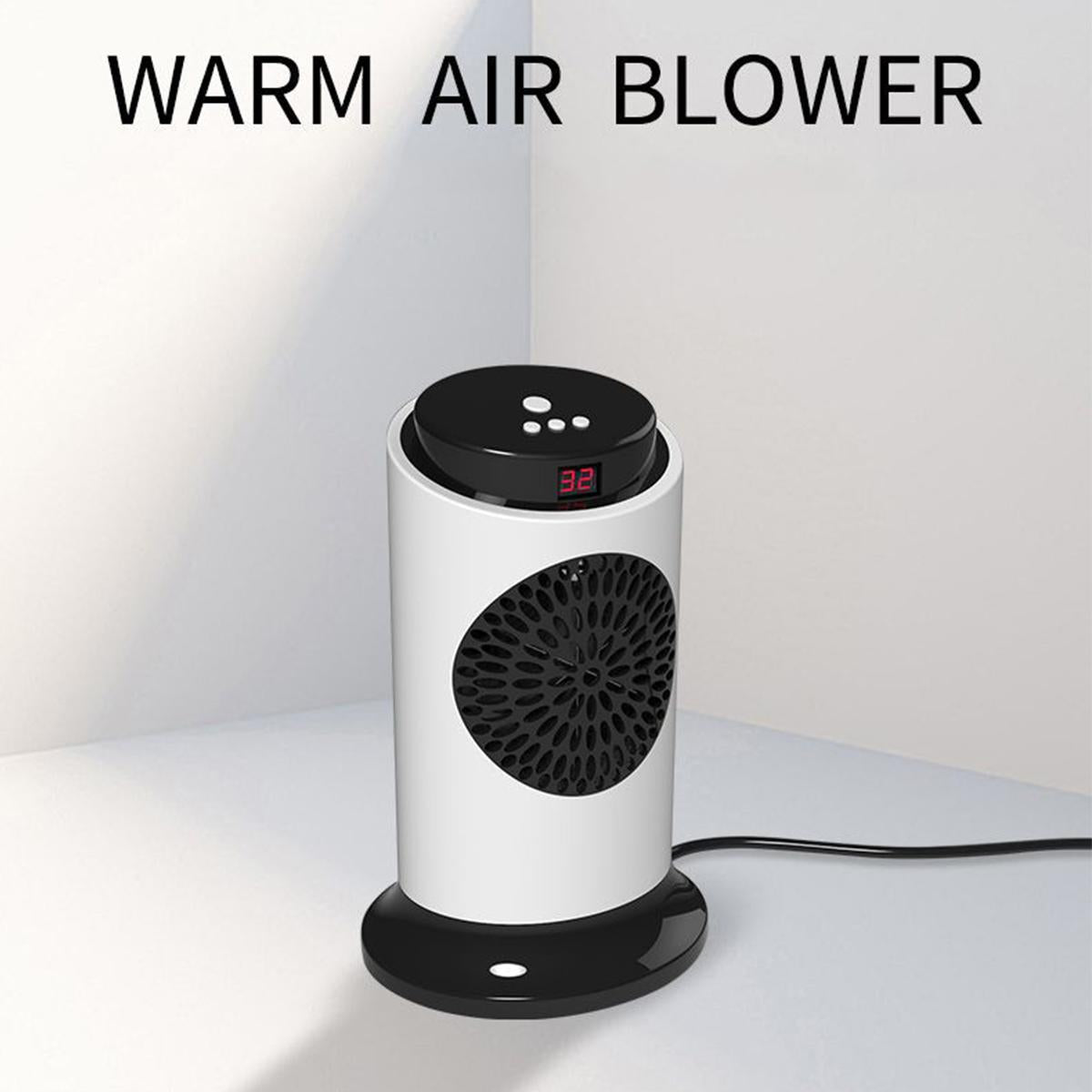 220V 50Hz 700W Power Electric Heater Ceramic Heating Electric Warmer Heater Room Heaters Warm Air Fan Heater