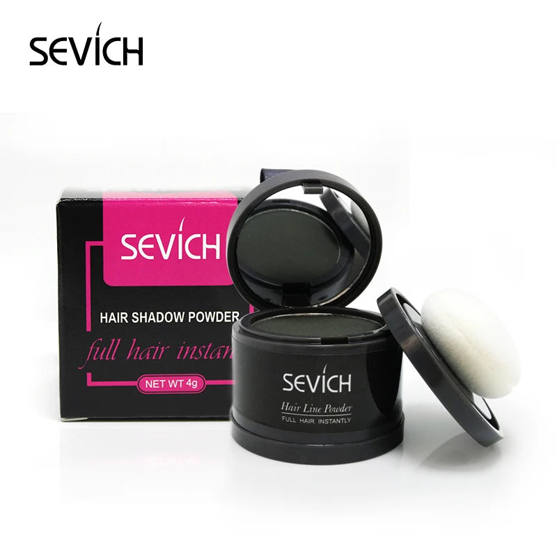 Sevich Light Blonde Color Hairline Shadow Powder Instantly Root Cover Up 4g Hair Fluffy Powder Hair Concealer Coverag Make up