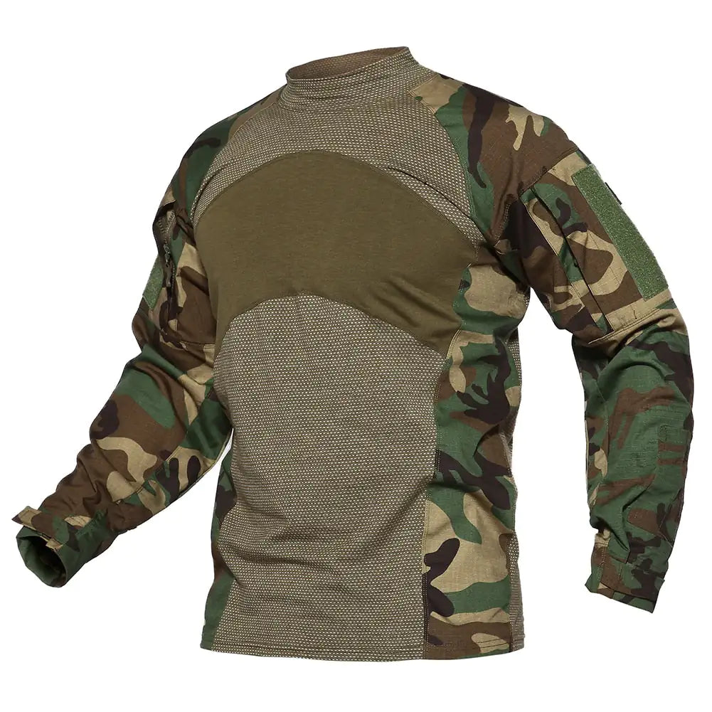 Tactical Combat Shirt Military Style High Quality T-Shirt with long sleeves