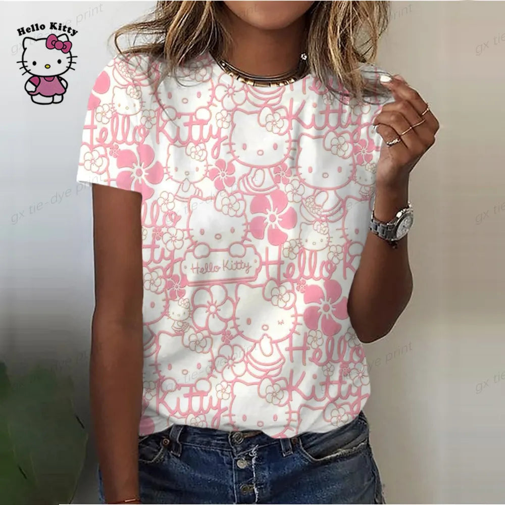 Hello Kitty Chic: Harajuku Tee for the Fashion-Forward Woman