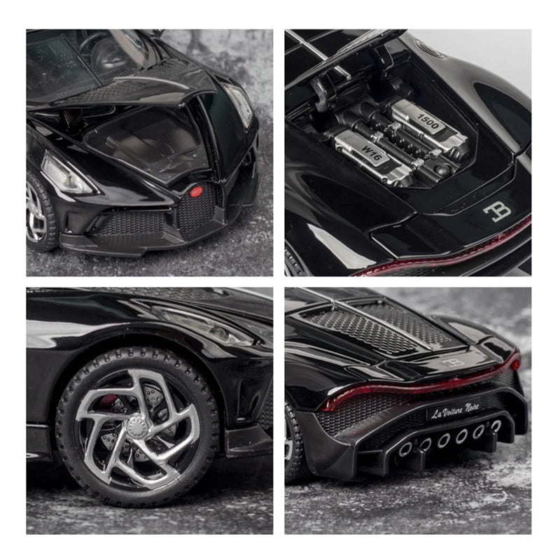 Exclusive Elegance: 1:32 Bugatti La Voiture Noire Limited Edition Die-Cast