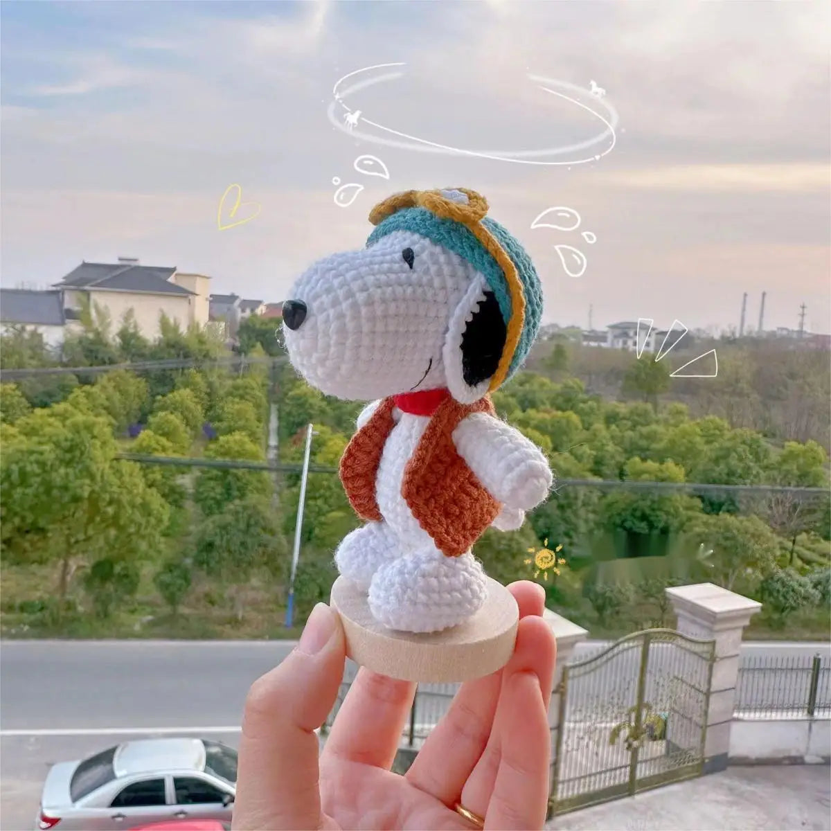 Bring your adorable woolly companion to life today! DIY Crochet Material Kit