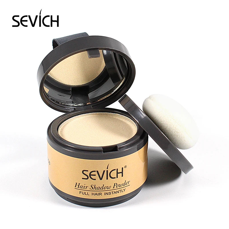 Sevich Light Blonde Color Hairline Shadow Powder Instantly Root Cover Up 4g Hair Fluffy Powder Hair Concealer Coverag Make up