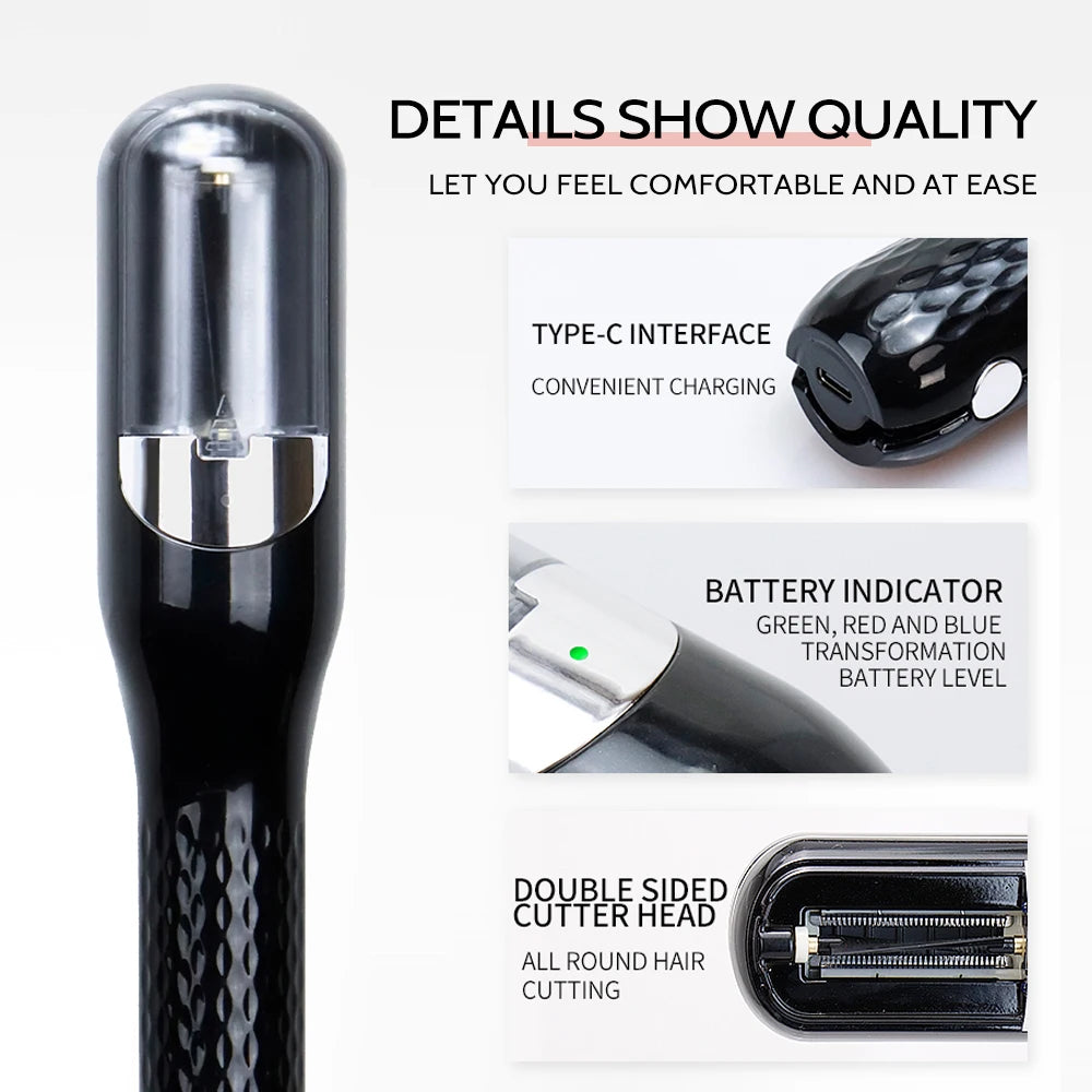 Revolutionary Split End Trimmer - Rechargeable Automatic Haircare for Professional Damage Repair