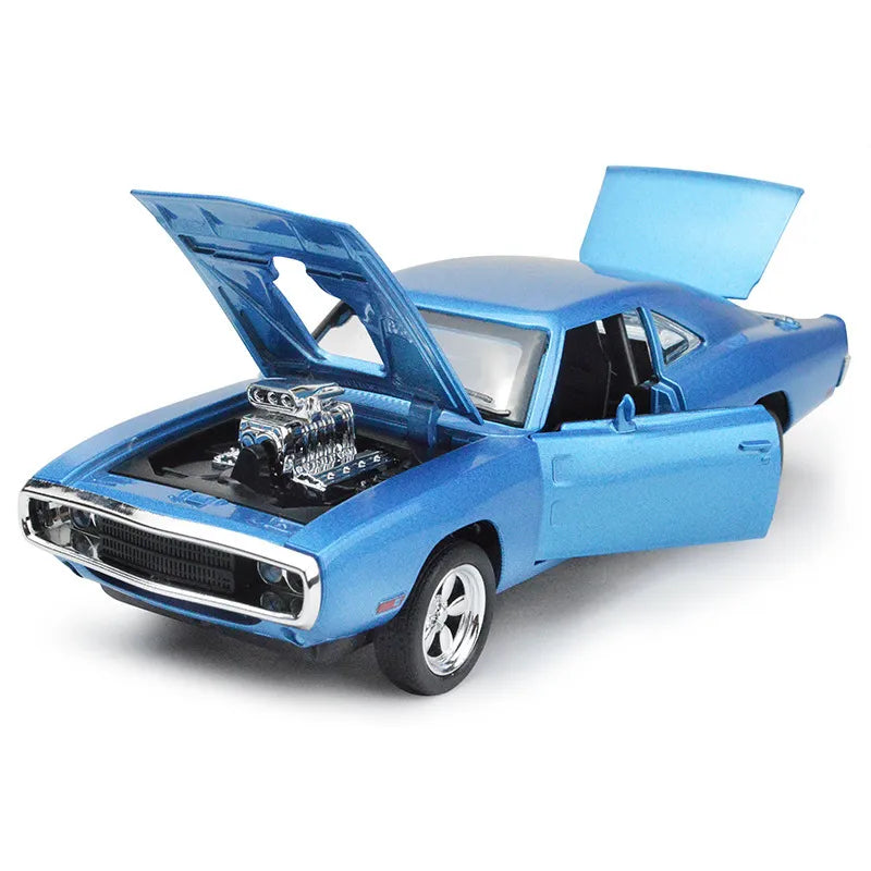 Adrenaline Rush: 1:32 Dodge Challenger Fast Alloy Car Model - A Furious Ride for Every Young Enthusiast